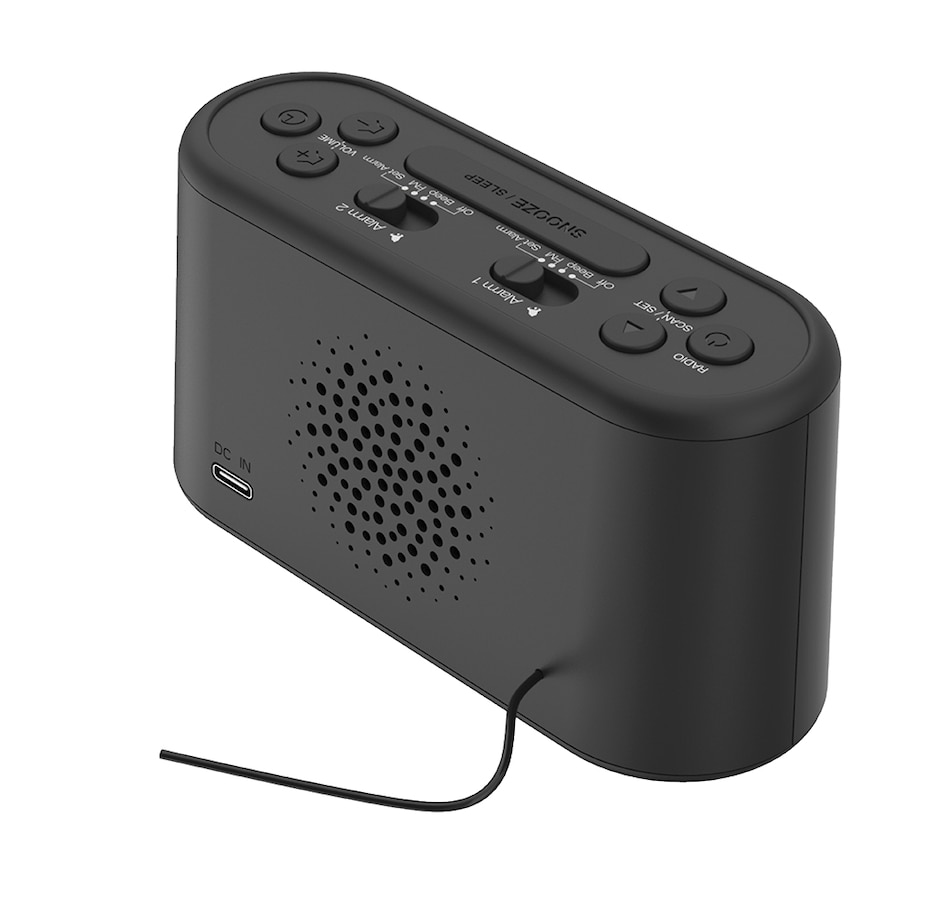 Image 658095_ALTMORE1.jpg, Product 658-095 / Price $24.99, RCA Digital Clock Radio - Black from RCA on TSC.ca's Home & Garden department