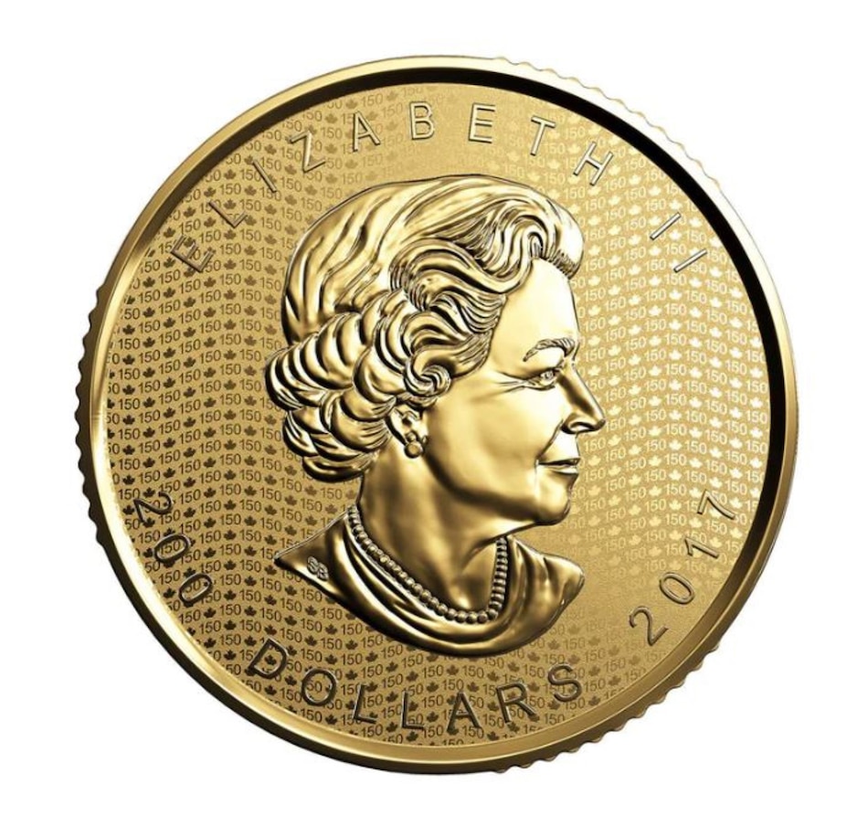 Image 658118_ALTMORE1.jpg, Product 658-118 / Price $4,295.00, 2017 $200 Gold Maple Leaf Canada 150 Fine Gold Coin from The Coin Show with Steven Bromberg on TSC.ca's Coins department