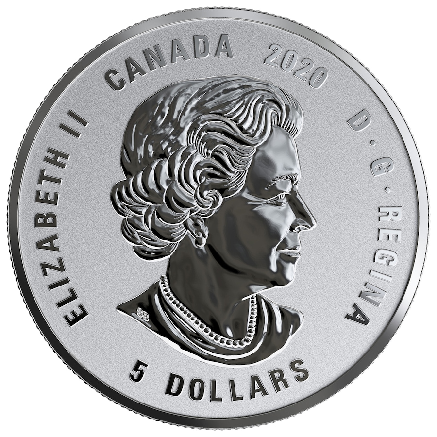 Image 658152_ALTMORE1.jpg, Product 658-152 / Price $64.95, 2020 $5 Fine Silver Coin Birthstones Series April/Diamond from Royal Canadian Mint (RCM) on TSC.ca's Coins department