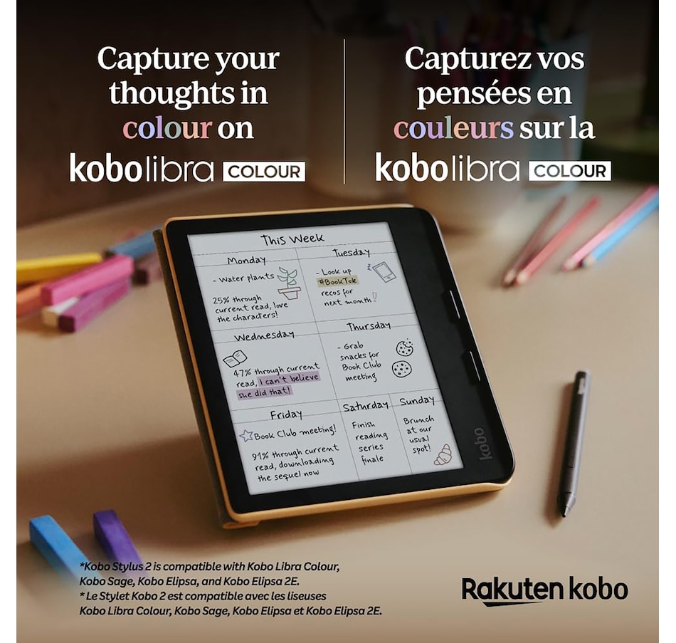 Image 658239_ALTMORE4.jpg, Product 658-239 / Price $89.99, Kobo Stylus 2 Pen for Kobo Elipsa and Sage eBook Reader from Kobo on TSC.ca's Electronics department