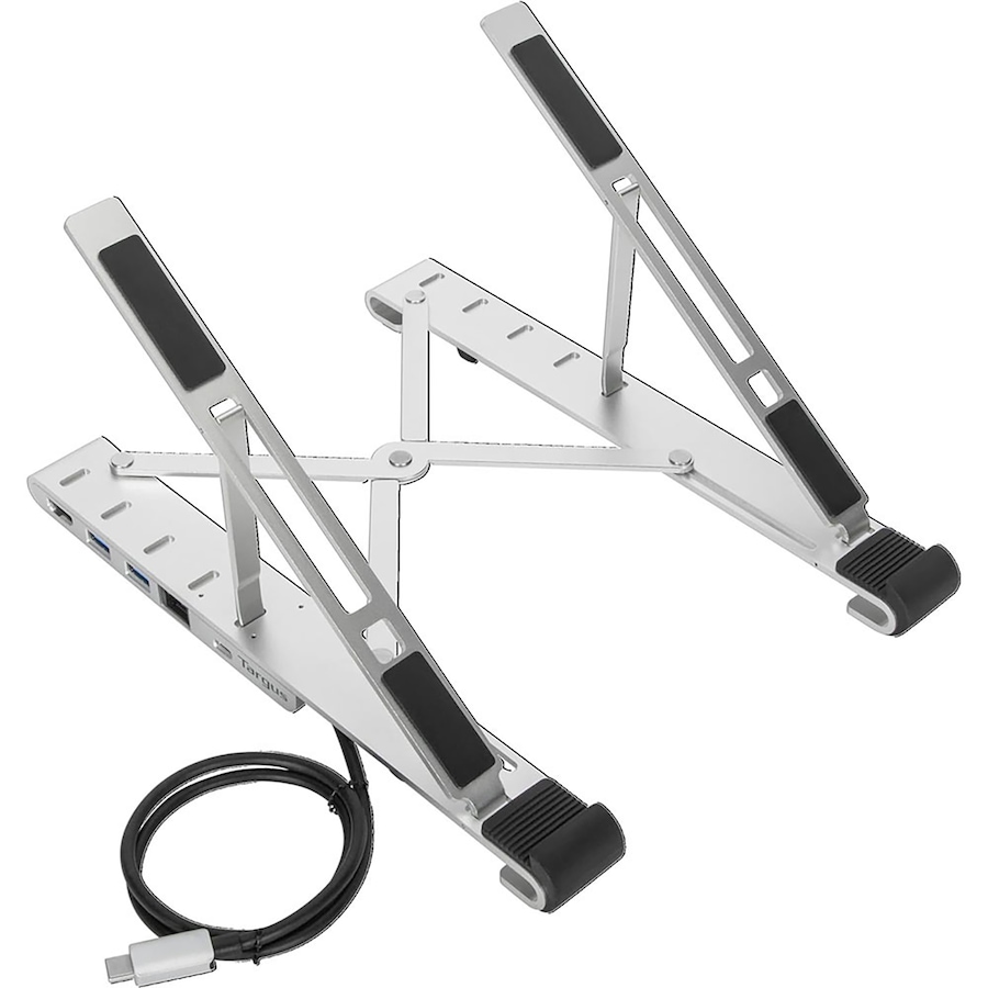 Image 658242_ALTMORE1.jpg, Product 658-242 / Price $159.99, Targus Portable Laptop Stand with Integrated USB-C Dock from Targus on TSC.ca's Electronics department