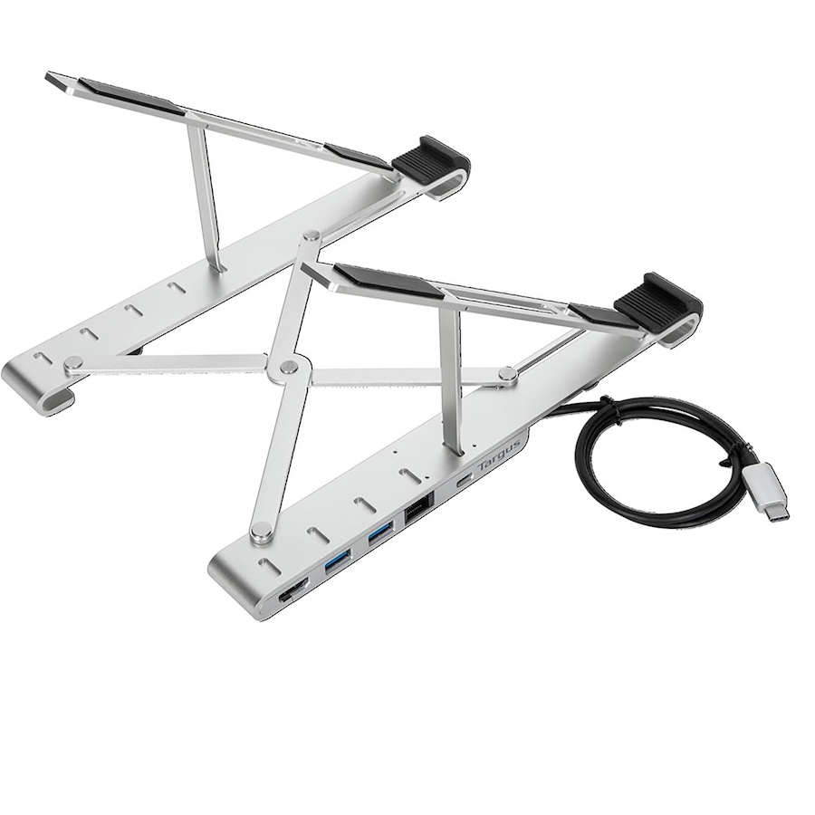 Image 658242_ALTMORE2.jpg, Product 658-242 / Price $159.99, Targus Portable Laptop Stand with Integrated USB-C Dock from Targus on TSC.ca's Electronics department