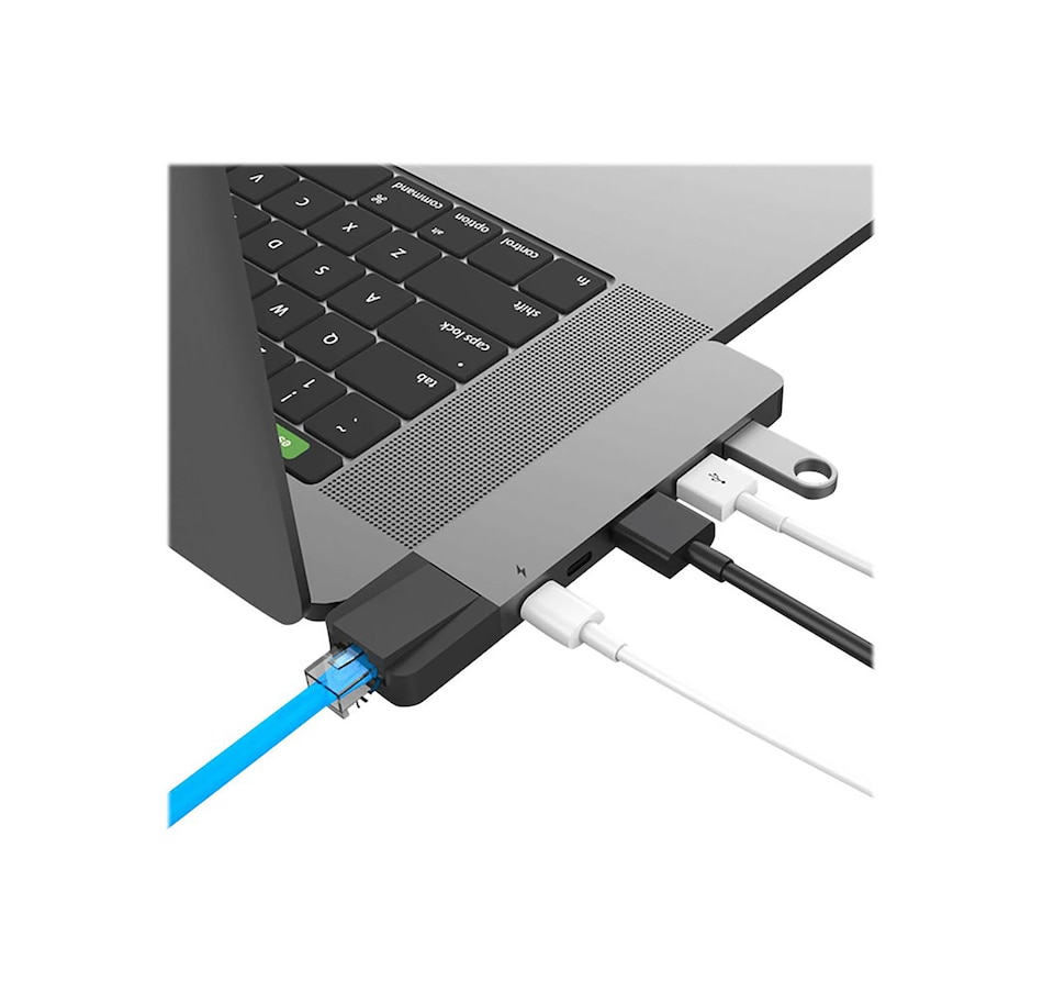 Image 658243_ALTMORE3.jpg, Product 658-243 / Price $99.99, Targus HyperDrive NET 6-in-2 USB-C Hub from Targus on TSC.ca's Electronics department