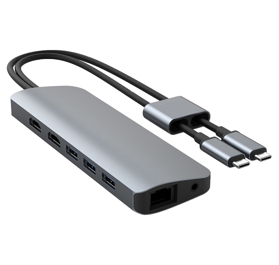 Image 658249_ALTMORE1.jpg, Product 658-249 / Price $162.99, Targus HyperDrive Viper 10-in-2 USB-C Hub from Targus on TSC.ca's Electronics department