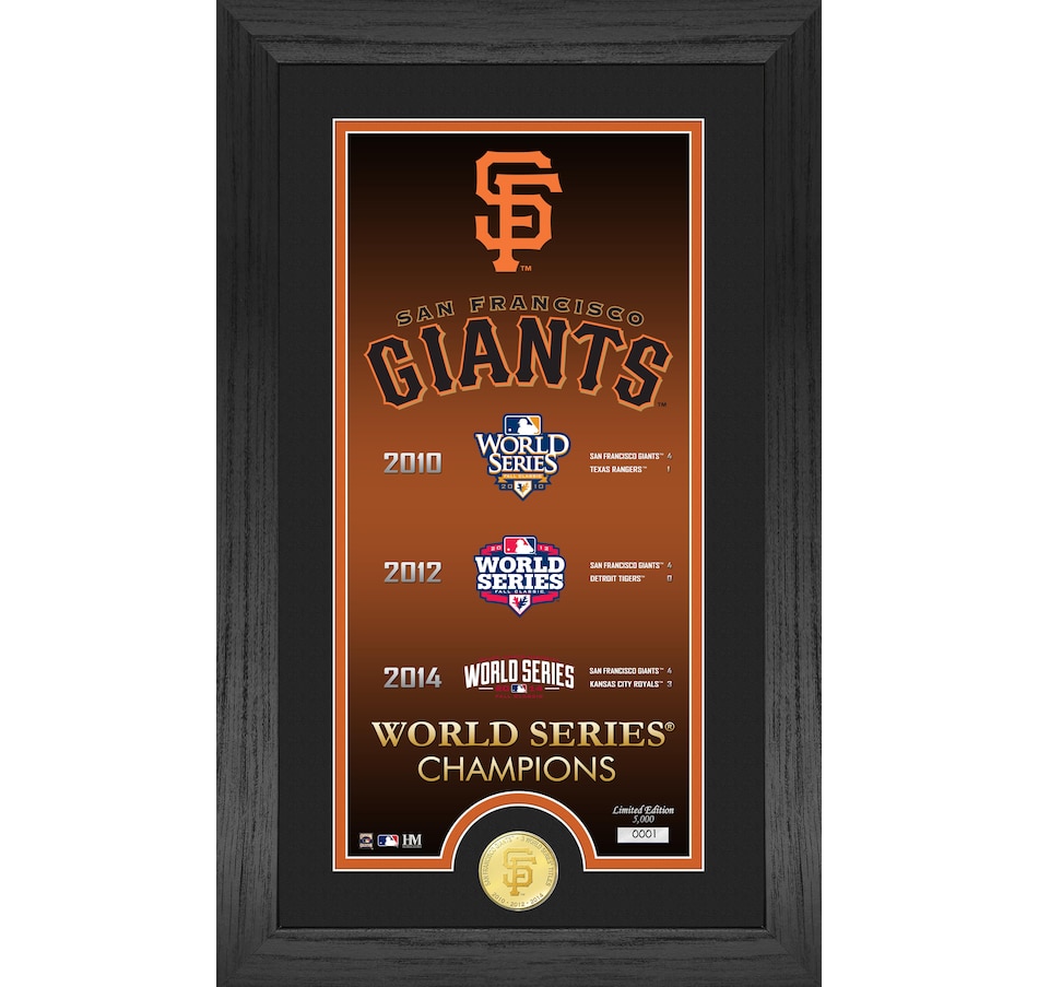 San Francisco Giants Legacy Supreme Bronze Coin Photo Mint