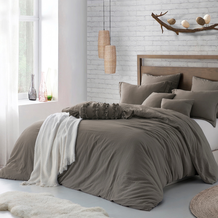 Image 658394_DWD.jpg, Product 658-394 / Price $46.99 - $57.99, Krinkle Microfibre Duvet Cover Set from Krinkle on TSC.ca's Home & Garden department