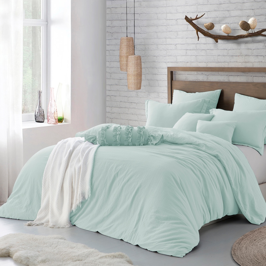 Image 658394_MNT.jpg, Product 658-394 / Price $46.99 - $57.99, Krinkle Microfibre Duvet Cover Set from Krinkle on TSC.ca's Home & Garden department
