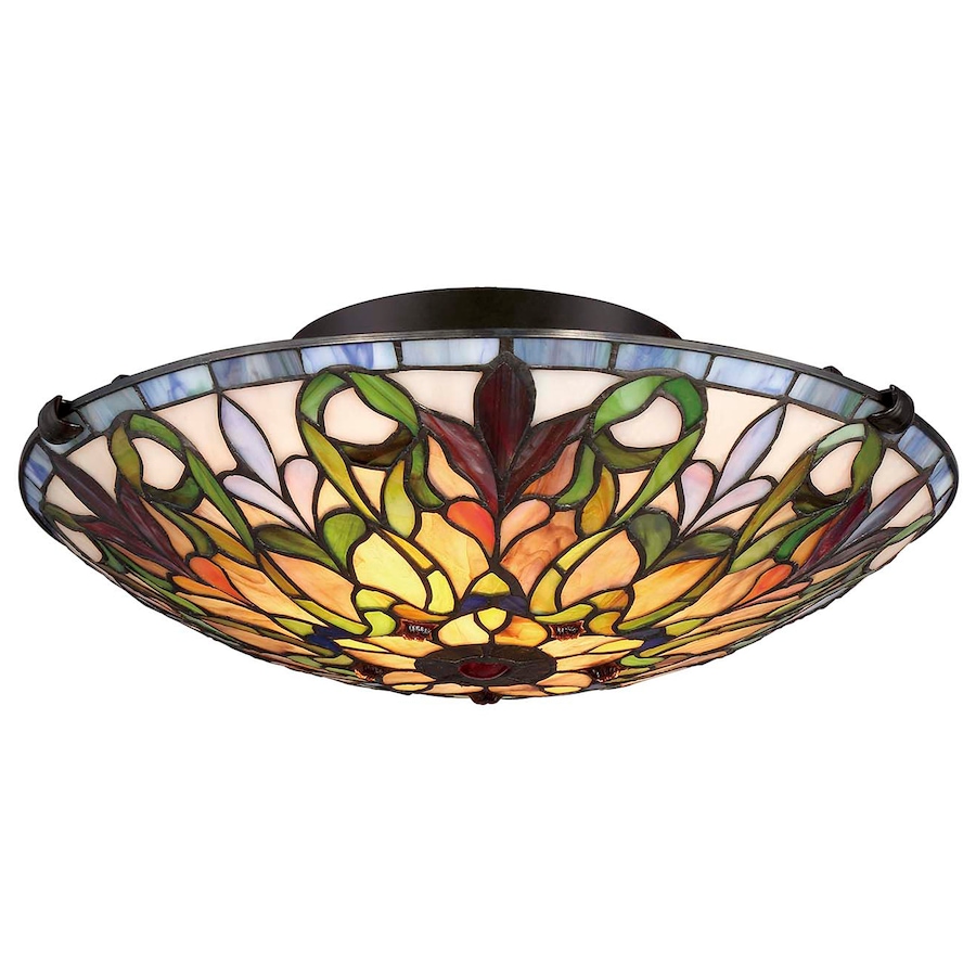 Image 658555.jpg, Product 658-555 / Price $272.00, Fine Art Tiffany Flush Mount Ceiling Lamp from Fine Art Lighting on TSC.ca's Home & Garden department