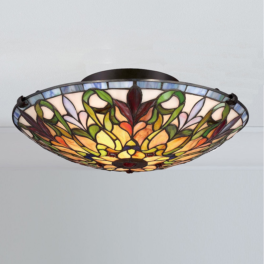 Image 658555_ALTMORE500.jpg, Product 658-555 / Price $272.00, Fine Art Tiffany Flush Mount Ceiling Lamp from Fine Art Lighting on TSC.ca's Home & Garden department