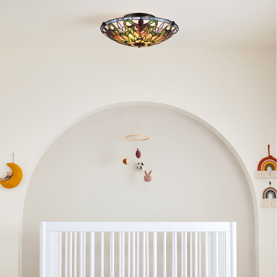 Image 658555_ALTMORE503.jpg, Product 658-555 / Price $272.00, Fine Art Tiffany Flush Mount Ceiling Lamp from Fine Art Lighting on TSC.ca's Home & Garden department