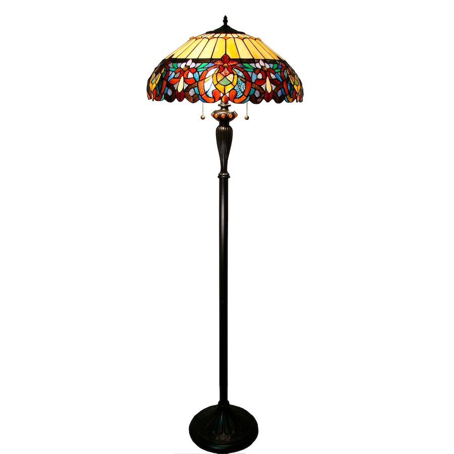 Image 658568.jpg, Product 658-568 / Price $688.00, Fine Art Tiffany Inspired Flora Floor Lamp from Fine Art Lighting on TSC.ca's Home & Garden department