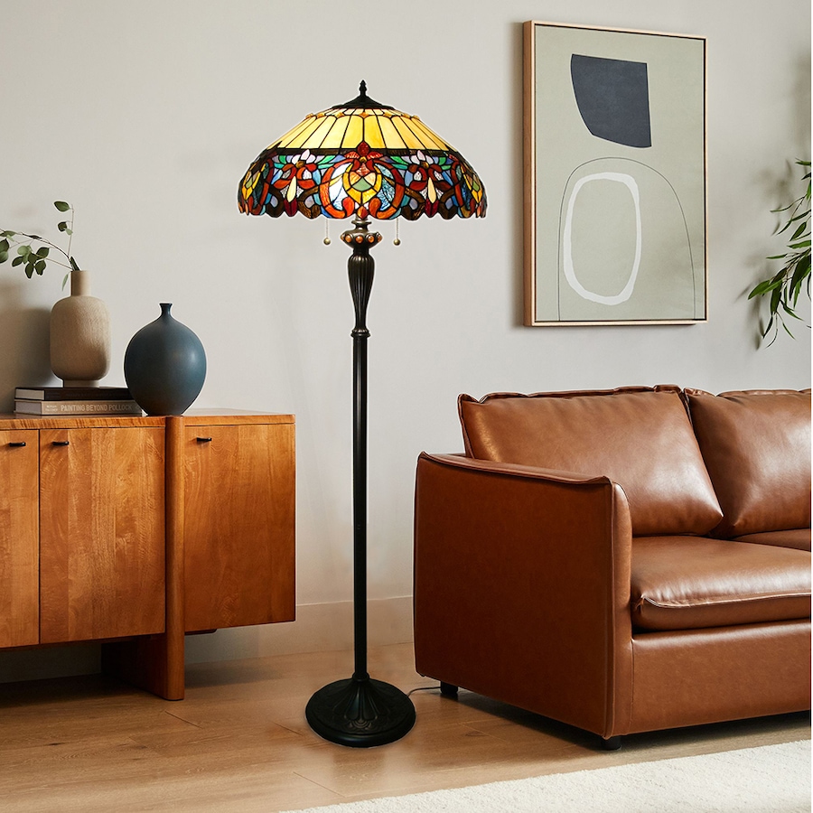 Image 658568_ALTMORE501.jpg, Product 658-568 / Price $688.00, Fine Art Tiffany Inspired Flora Floor Lamp from Fine Art Lighting on TSC.ca's Home & Garden department