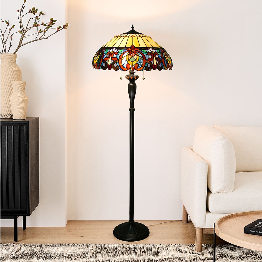 Image 658568_ALTMORE503.jpg, Product 658-568 / Price $688.00, Fine Art Tiffany Inspired Flora Floor Lamp from Fine Art Lighting on TSC.ca's Home & Garden department