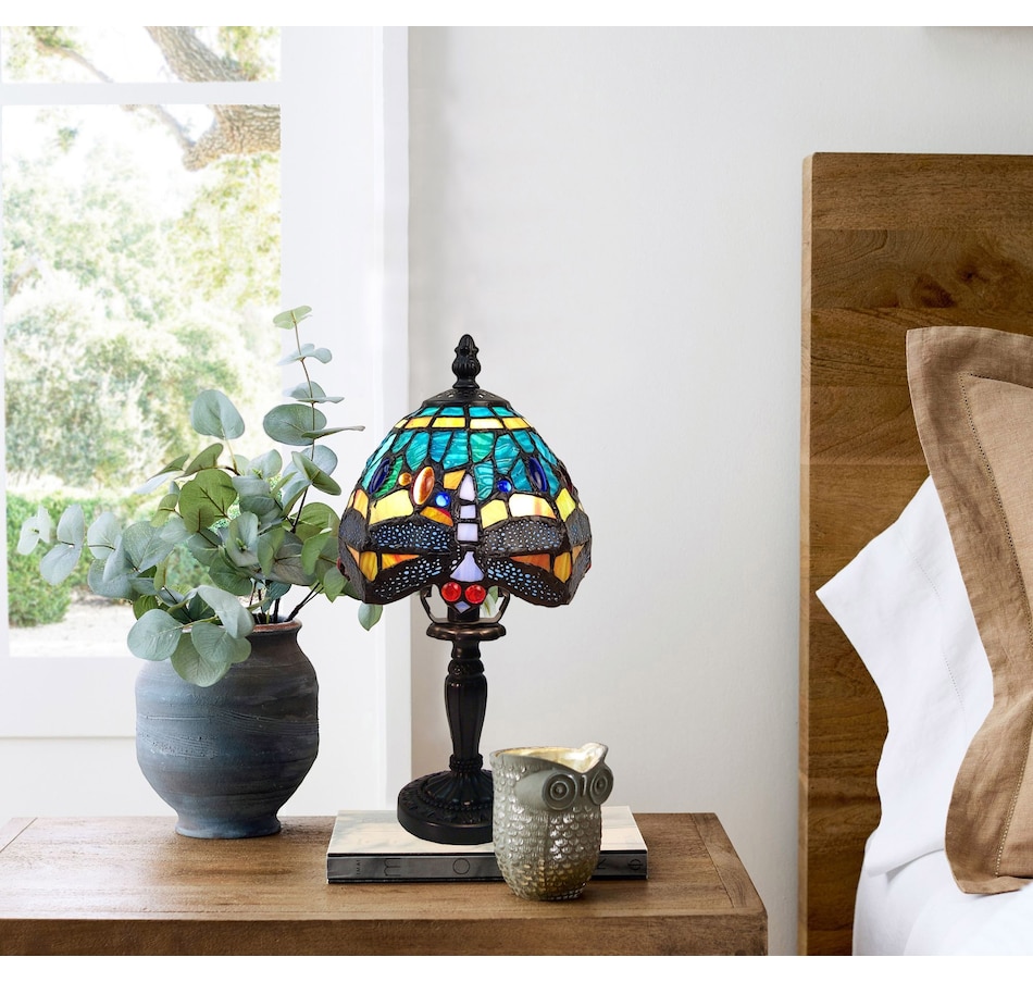 Image 658569_ALTMORE4.jpg, Product 658-569 / Price $114.00, Fine Art Lighting Tiffany Mini Table Lamp from Fine Art Lighting on TSC.ca's Home & Garden department