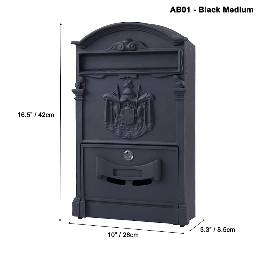 Image 658580_ALTMORE500.jpg, Product 658-580 / Price $76.95, Fine Art Italian Style Mailbox from Fine Art Lighting on TSC.ca's Home & Garden department