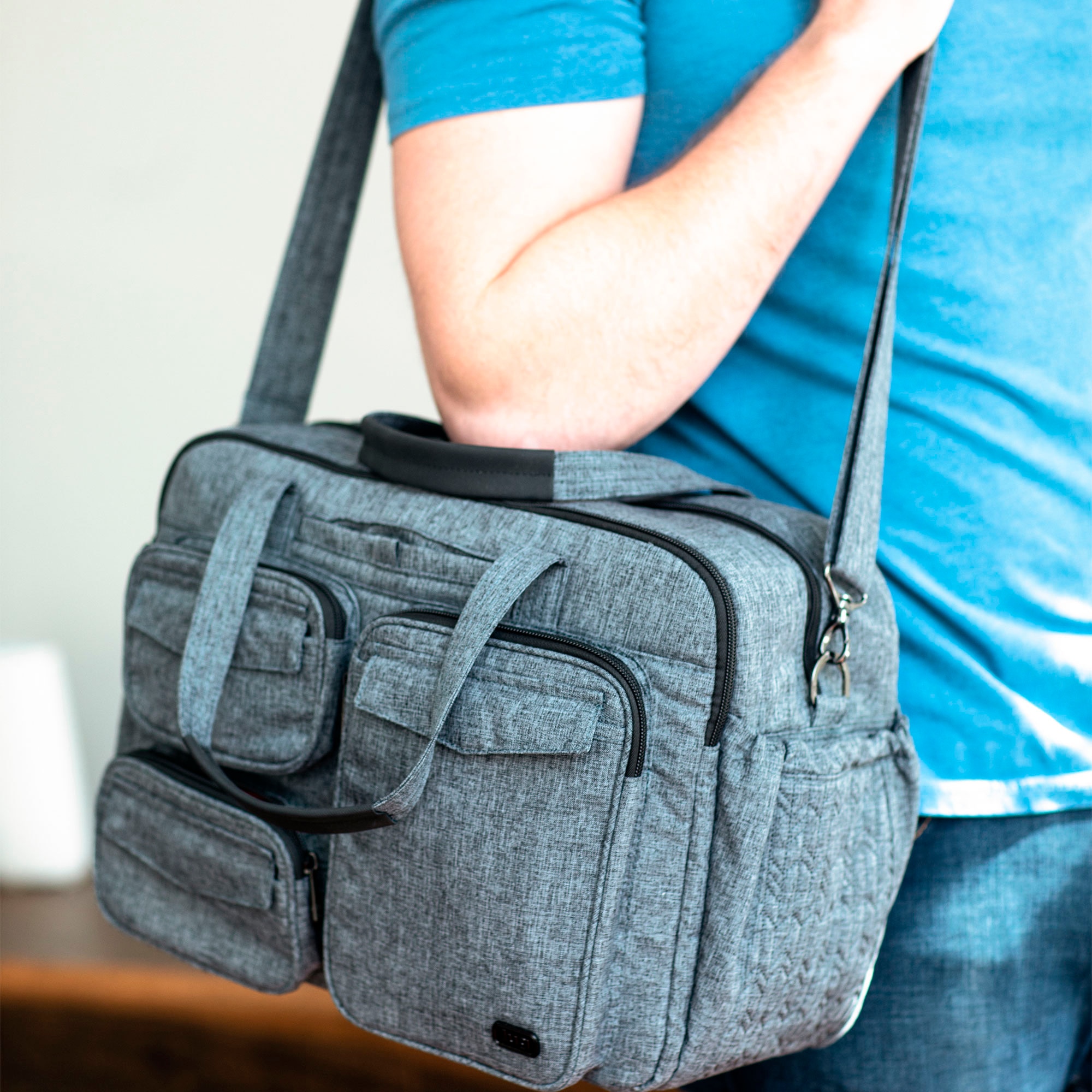 puddle jumper with shoulder strap