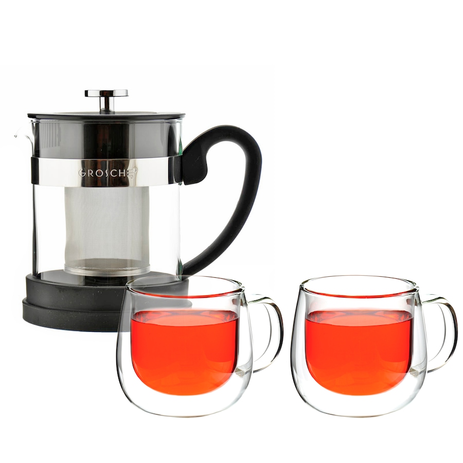 Image 658919_BLK.jpg, Product 658-919 / Price $74.00, Grosche Valencia Teapot with Fresno Glasses Bundle from Grosche on TSC.ca's Kitchen department