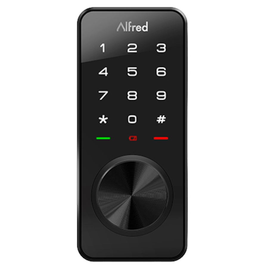 Image 659253.jpg, Product 659-253 / Price $199.99, Alfred Inc DB1-A Smart BT Deadbolt Pin and Key from Alfred Smart Door Lock on TSC.ca's Electronics department