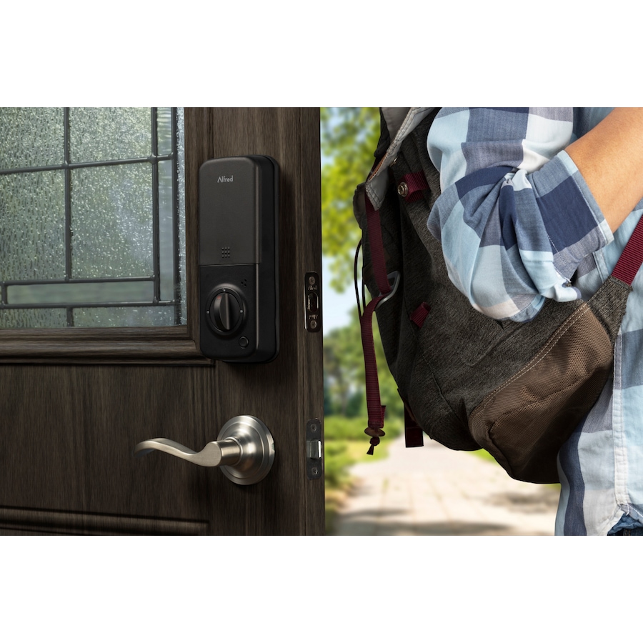 Image 659253_ALTMORE3.jpg, Product 659-253 / Price $199.99, Alfred Inc DB1-A Smart BT Deadbolt Pin and Key from Alfred Smart Door Lock on TSC.ca's Electronics department