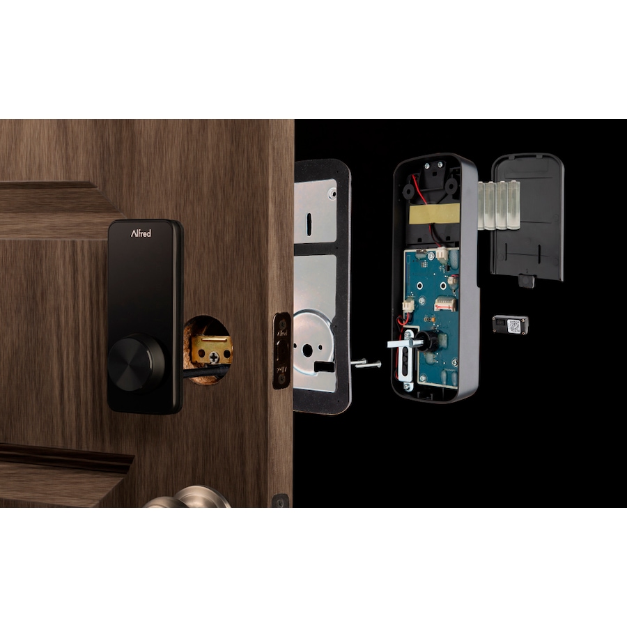 Image 659253_ALTMORE4.jpg, Product 659-253 / Price $199.99, Alfred Inc DB1-A Smart BT Deadbolt Pin and Key from Alfred Smart Door Lock on TSC.ca's Electronics department