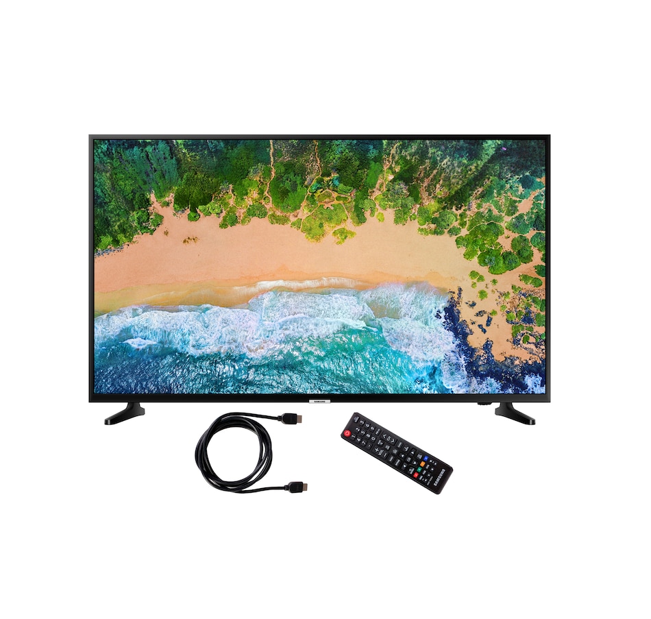 Image 659258.jpg , Product 659-258 / Price $1,819.97 , Samsung 50", 55", 65", 75" 4K UHD Smart LED TV with HDMI Cable from Samsung on TSC.ca's Electronics department