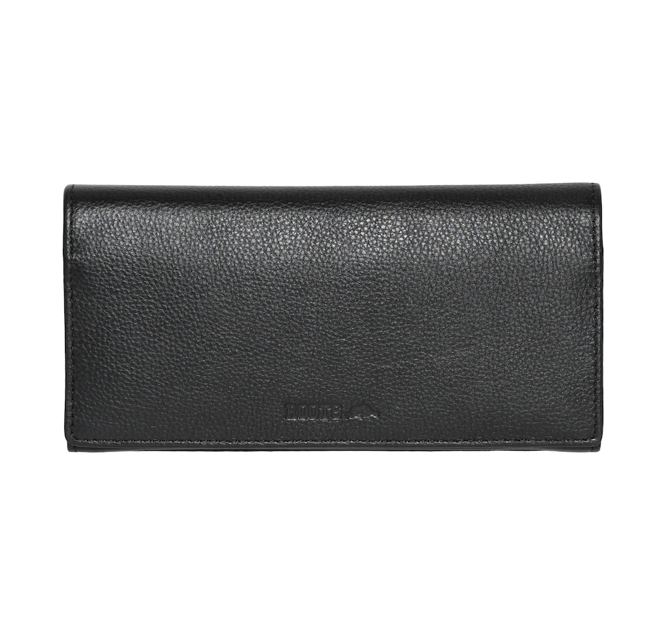 Image 659265_BLK.jpg, Product 659-265 / Price $120.00, Roots Ladies Large Clutch With Removable Checkbook from ROOTS on TSC.ca's Fashion department
