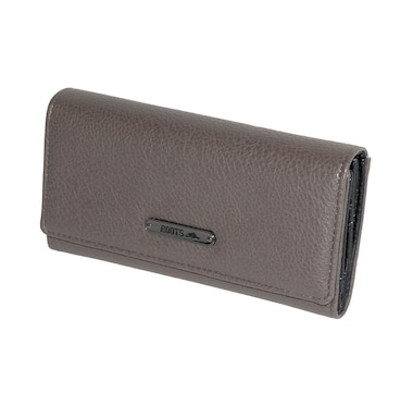Roots Slim Trifold Ladies Clutch Wallet