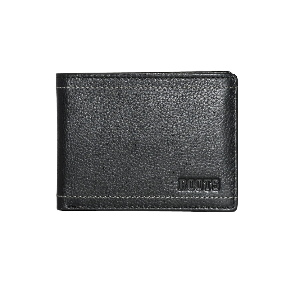 Image 659283_BLK.jpg, Product 659-283 / Price $46.88, Roots Slim Men's Wallet from ROOTS on TSC.ca's Fashion department