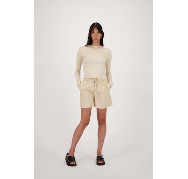 Amanda Maria Mock Neck Long Sleeve Top