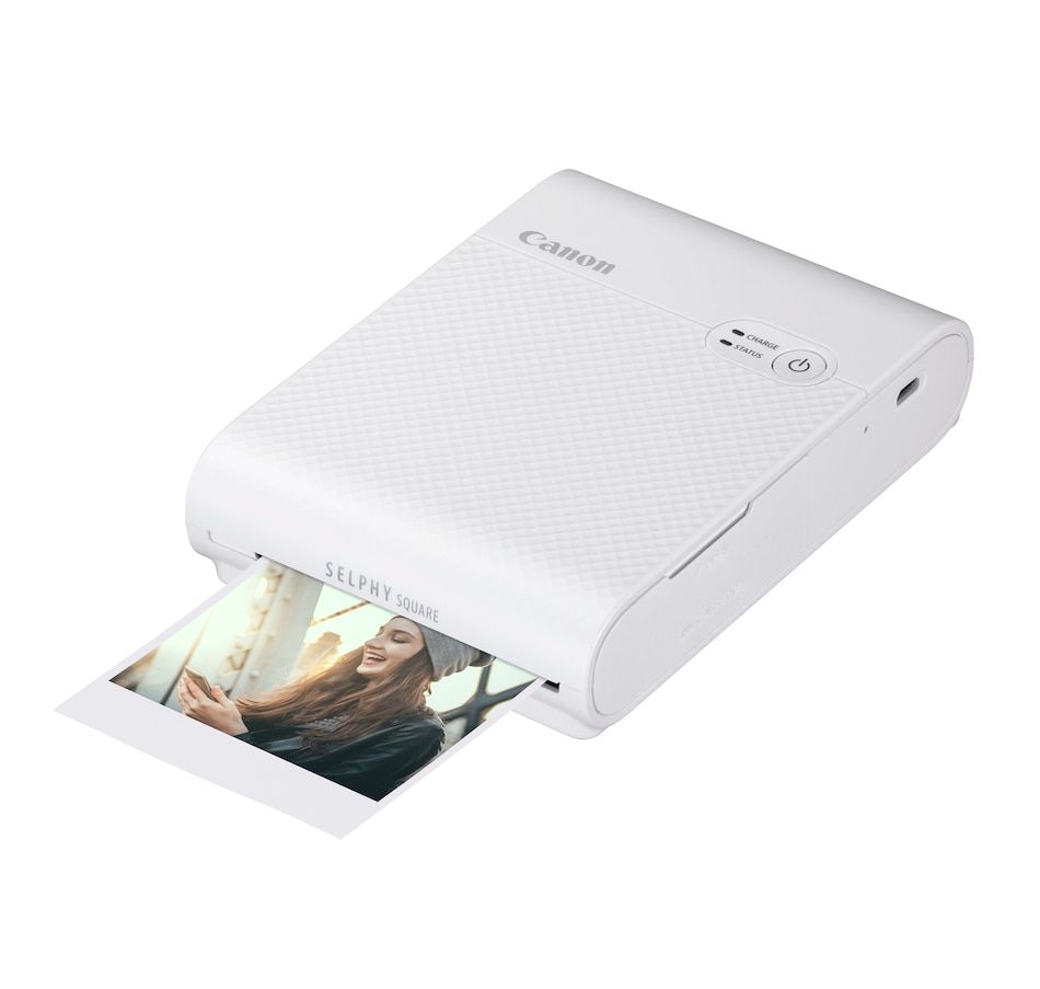 Image 659545_ALTMORE2.jpg, Product 659-545 / Price $199.99, Canon Selphy Square QX10 Compact Photo Printer (White) from Canon on TSC.ca's Electronics department