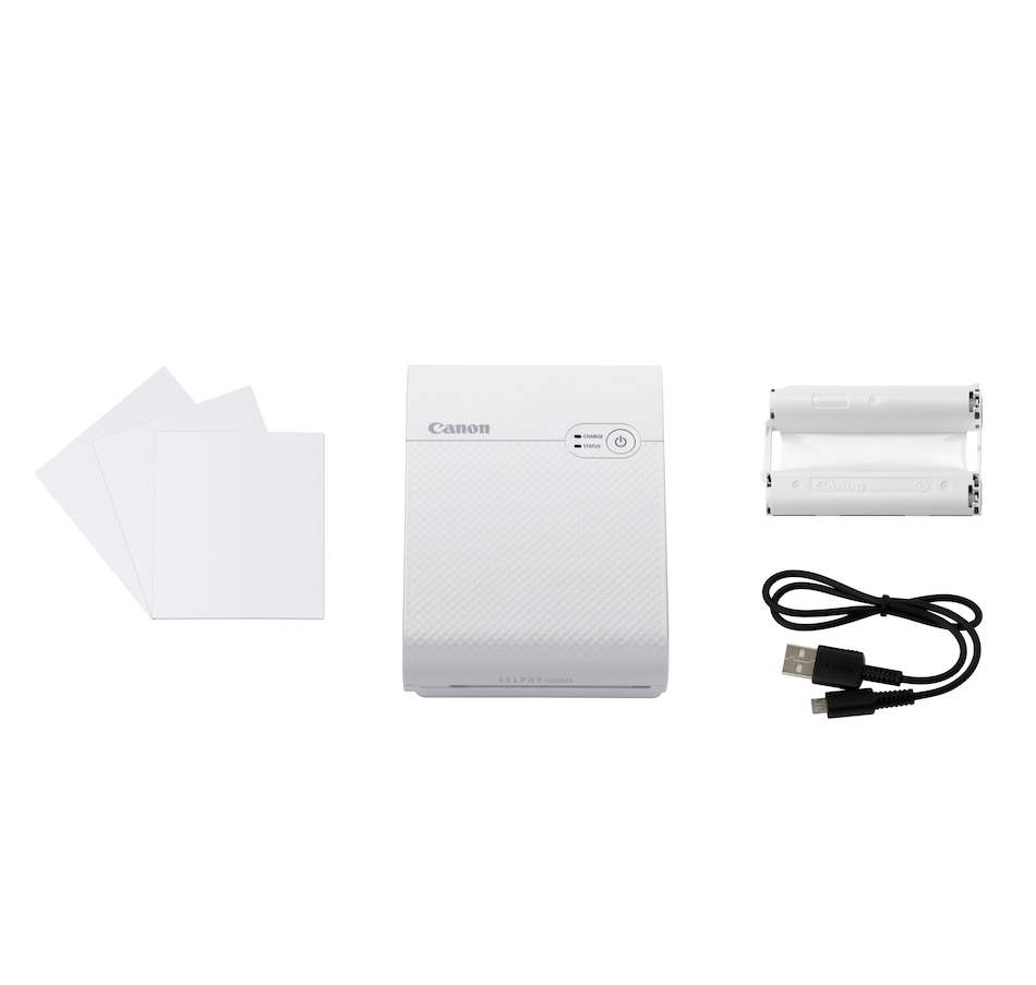 Image 659545_ALTMORE4.jpg, Product 659-545 / Price $199.99, Canon Selphy Square QX10 Compact Photo Printer (White) from Canon on TSC.ca's Electronics department