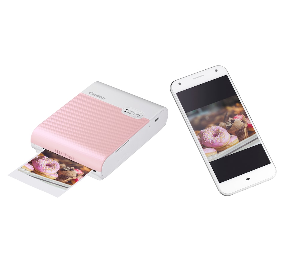 Image 659545_ALTMORE6.jpg, Product 659-545 / Price $199.99, Canon Selphy Square QX10 Compact Photo Printer (White) from Canon on TSC.ca's Electronics department