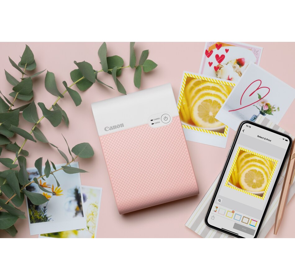 Image 659545_ALTMORE8.jpg, Product 659-545 / Price $199.99, Canon Selphy Square QX10 Compact Photo Printer (White) from Canon on TSC.ca's Electronics department