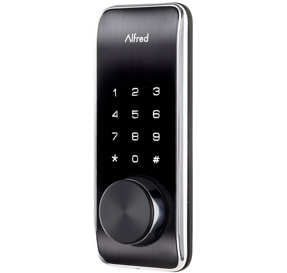 Image 659723_CME.jpg, Product 659-723 / Price $279.99 - $293.99, Alfred Inc DB2-B Smart BT Deadbolt Pin and Key from Alfred Smart Door Lock on TSC.ca's Electronics department
