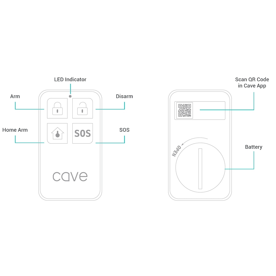 Image 659827_ALTMORE6.jpg, Product 659-827 / Price $357.99, Veho Cave Wireless Smart Home Security Starter Kit from Veho on TSC.ca's Electronics department