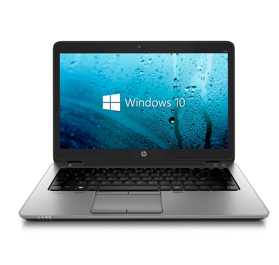Image 659862.jpg, Product 659-862 / Price $449.99, HP EliteBook 840 G2 i5-5300U 2.3GHz 8GB 128GB SSD 14" Windows 10 Pro (Refurbished) from HP - Hewlett Packard on TSC.ca's Electronics department