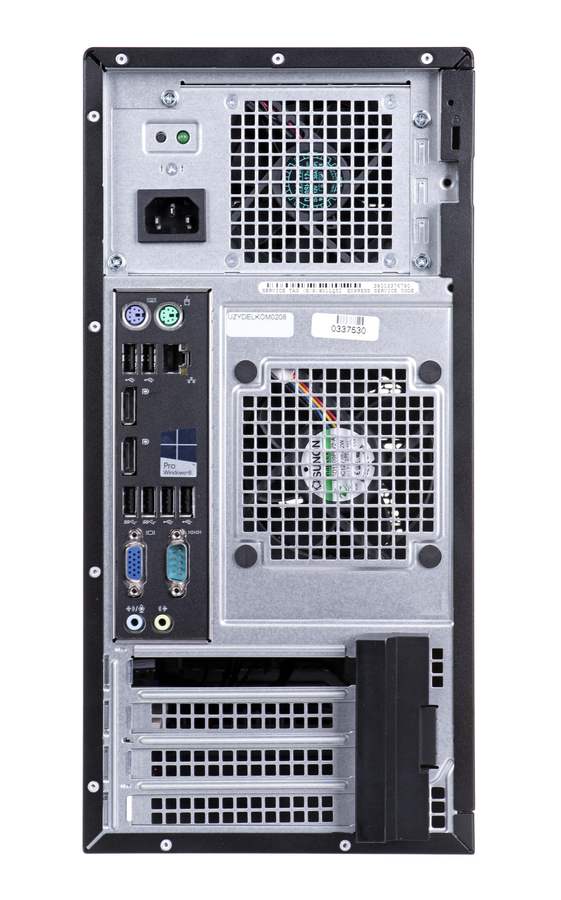 Dell Optiplex 9020 TWR i7-4770 3.4GHz 8GB 240GB SSD Win 10 Pro