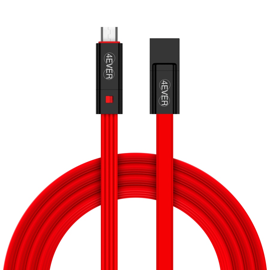 Image 659876_RED.jpg, Product 659-876 / Price $59.99, FourEver Renewable Cables (2-Pack with 4 Interchangeable Tips)  on TSC.ca's Electronics department