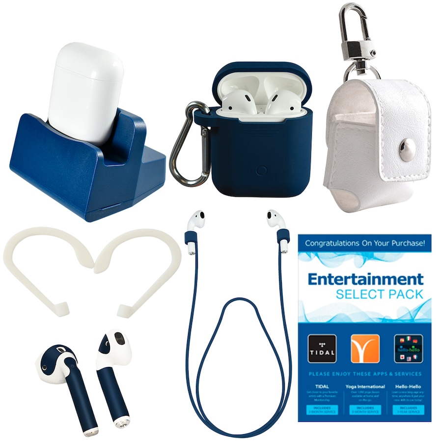 Image 659877_ALTMORE2.jpg, Product 659-877 / Price $299.99, Apple AirPods Wireless Earphones with Charging Case, Accessories and Entertainment Fun Pack Software from Apple on TSC.ca's Electronics department