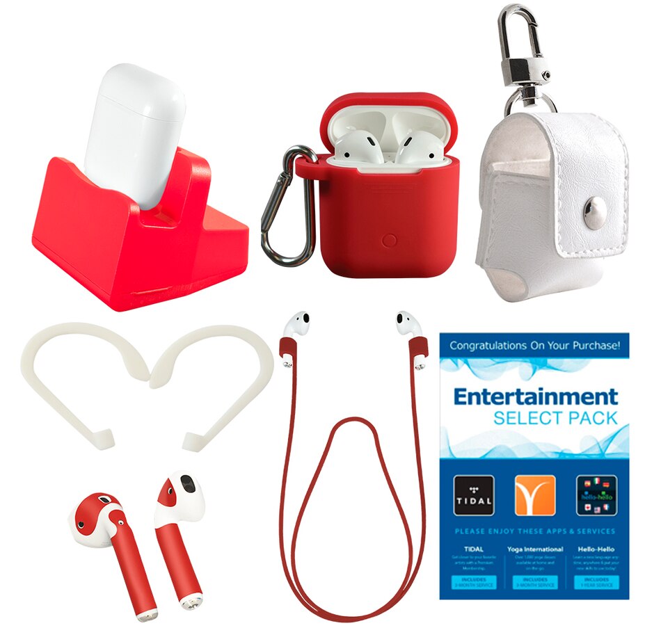 Image 659877_ALTMORE3.jpg, Product 659-877 / Price $299.99, Apple AirPods Wireless Earphones with Charging Case, Accessories and Entertainment Fun Pack Software from Apple on TSC.ca's Electronics department