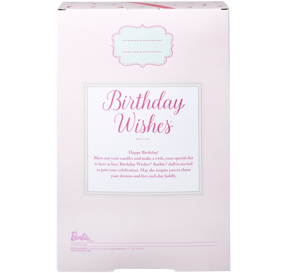 Barbie Birthday Wishes Doll - Online Shopping for Canadians