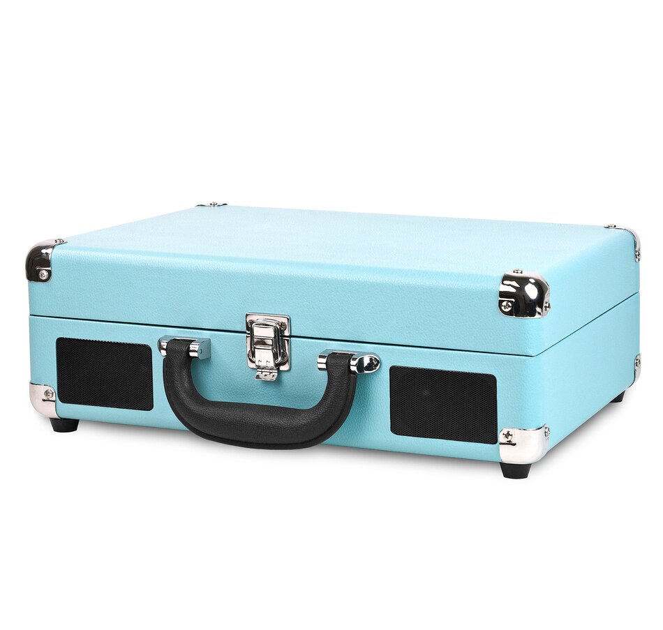 Image 659996_ALTMORE3.jpg, Product 659-996 / Price $99.99, Victrola Bluetooth Suitcase Record Player with 3-Speed Turntable from Victrola on TSC.ca's Electronics department