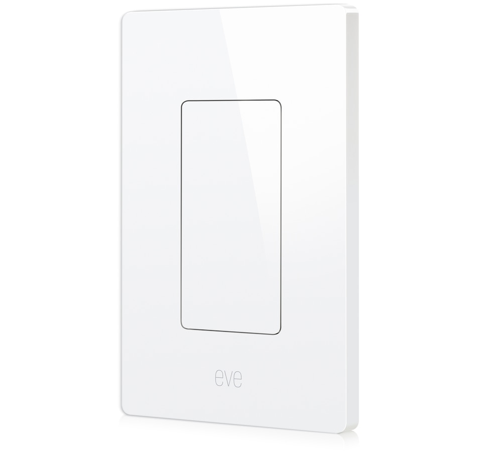 Image 660986.jpg, Product 660-986 / Price $79.99, Eve Light Switch Connected Wall Switch with Apple HomeKit Technology (10027805) from EVE - Smart Home on TSC.ca's Electronics department