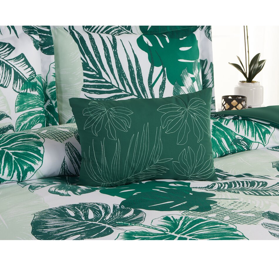 Image 662396_ALTMORE1.jpg, Product 662-396 / Price $62.00 - $67.00, Beco Home Rio Leaves Comforter Set Queen from Beco Home on TSC.ca's Home & Garden department