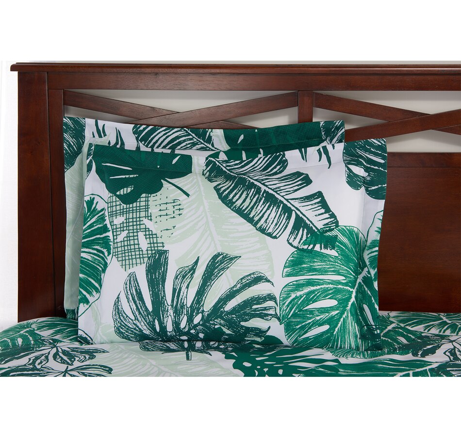 Image 662396_ALTMORE2.jpg, Product 662-396 / Price $62.00 - $67.00, Beco Home Rio Leaves Comforter Set Queen from Beco Home on TSC.ca's Home & Garden department