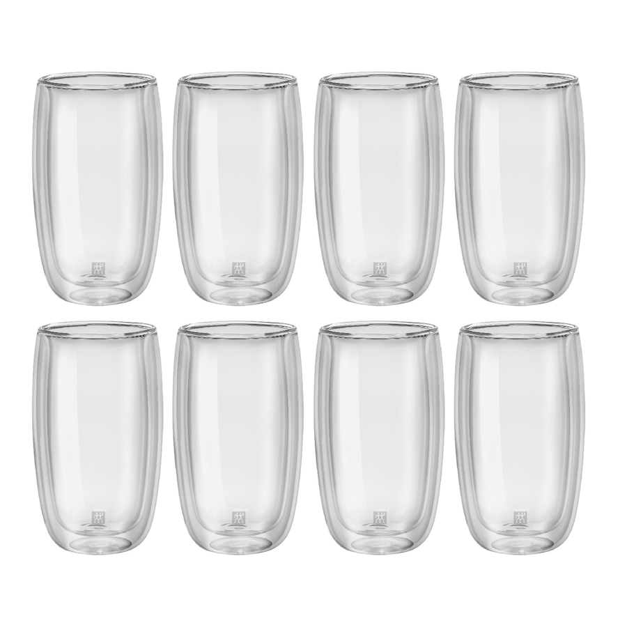 Image 662531.jpg, Product 662-531 / Price $99.99, Zwilling Sorrento 8-Piece Double-Walled Latte Glasses Set (350 ml) from Zwilling on TSC.ca's Kitchen department