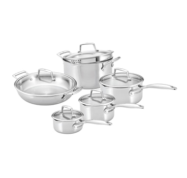 Zwilling Energy X3 10-Piece 3-Ply Cookware Set