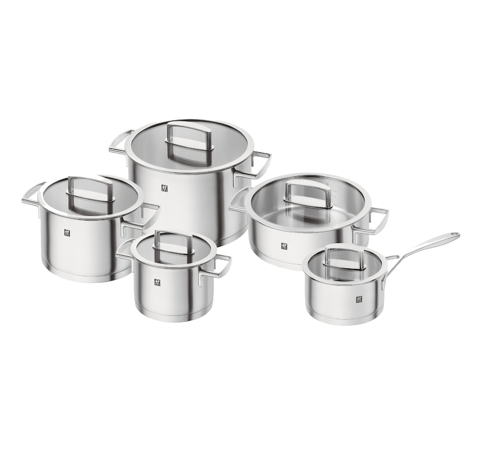 Image 662545.jpg, Product 662-545 / Price $469.99, Zwilling Vitality 10-Piece Cookware Set from Zwilling on TSC.ca's Kitchen department