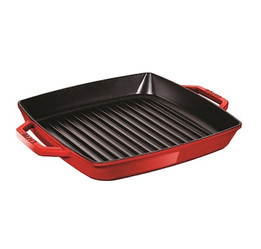 Staub Double Handle Square Grill 11"