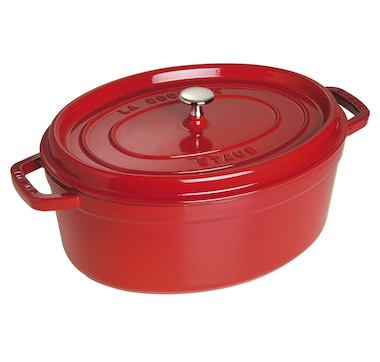 Staub 5.75-Litre Quart Oval Cast-Iron Cocotte